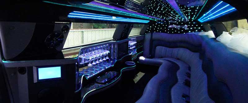 Super Stretch Limousine Interior